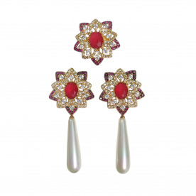 Conjunto Clássico Flor e Perola