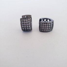 Argola 4 fileiras zirconias 
