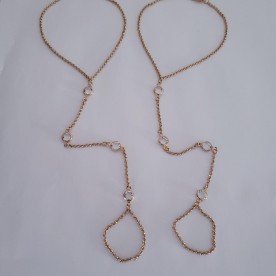 Tornozeleira foot chain (par)