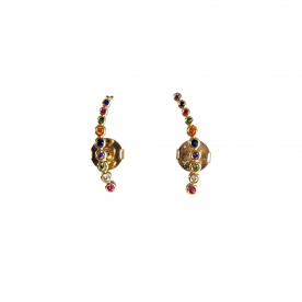 Brinco Earcuff Colorido