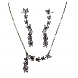 Conjunto Earcuff Borboletas