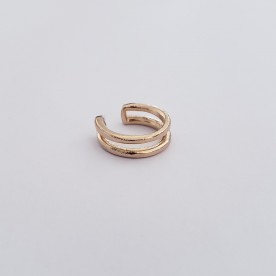 Piercing duplo liso