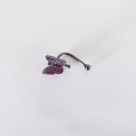 Piercing borboleta rubi