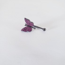 Piercing borboleta rubi