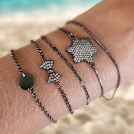 Pulseira corações mini