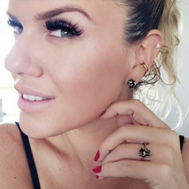 Piercing duplo liso