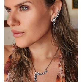 Conjunto Earcuff Borboletas
